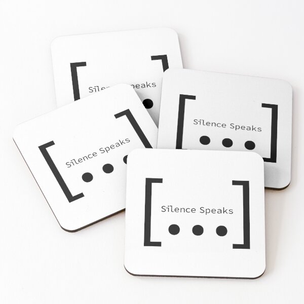 Item preview, Minimalist Aesthetic Symbol – Silence Speaks Design designed and sold by Printspiration, Explore Unique Art & Designs.