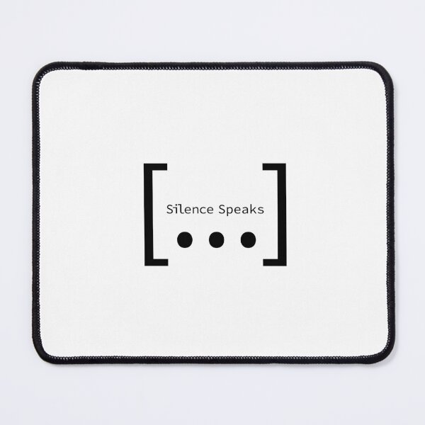 Item preview, Minimalist Aesthetic Symbol – Silence Speaks Design designed and sold by Printspiration, Explore Unique Art & Designs.