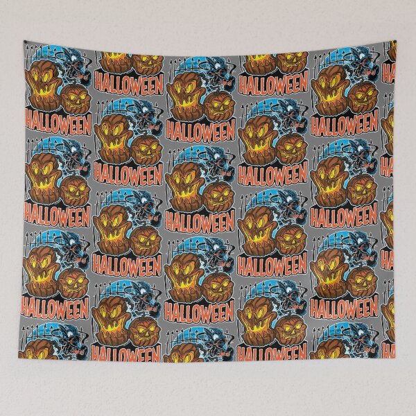 Item preview, Moonlit Fright — Jack-O’-Lanterns and the Scaredy Cat designed and sold by eShirtLabs.