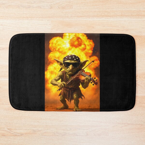 Item preview, Rockstar Goblin Fiddler Musician designed and sold by Sarcastic designs.