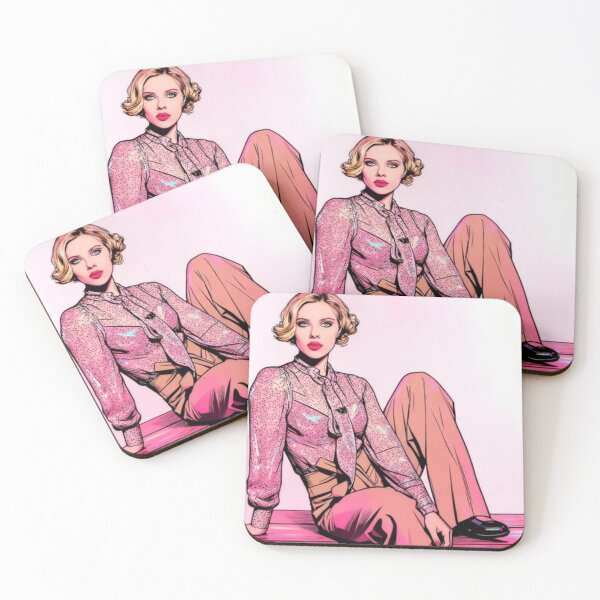 Item preview, Scarlett's Gaze - Pop Art  designed and sold by CleverCulture.