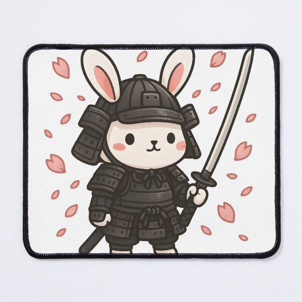 Item preview, Samurai Bunny Warrior designed and sold by ArtsyWishesShop.