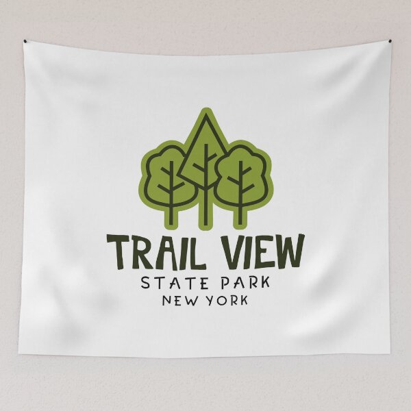 Item preview, Trail View State Park New York Trees designed and sold by bivenart.