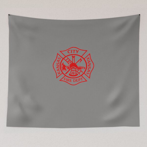 Item preview, KANSAS-CITY-FIRE-DEPARTMEN-FIREFIGHTER-LOGO designed and sold by matthewbra.