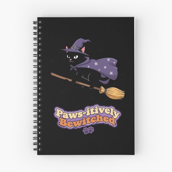 Item preview, Paws-itively Bewitched - Cute Black Cat Witch Halloween Design designed and sold by DraconianDesign.