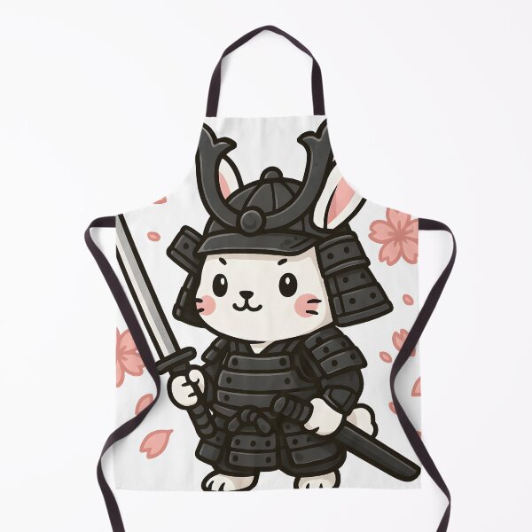 Item preview, Cute Samurai Rabbit designed and sold by ArtsyWishesShop.
