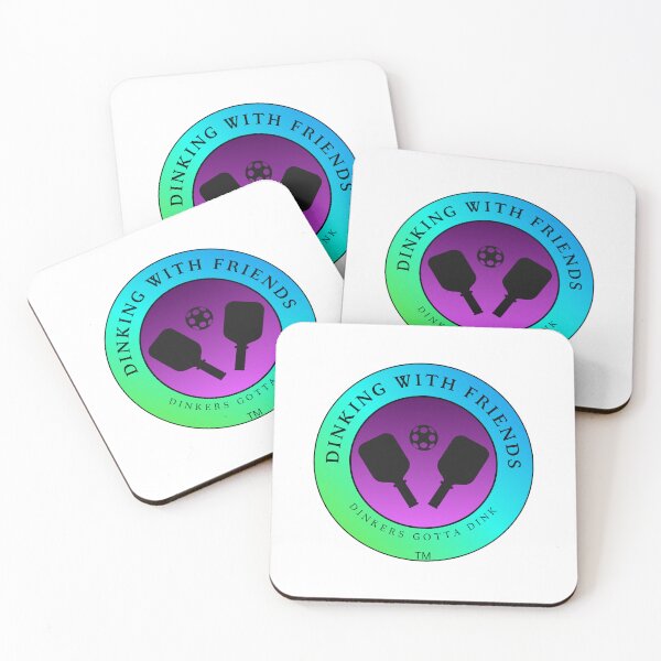 Item preview, Teal/Green/Purple Gradient Dinking with Friends designed and sold by Picklenut1969.