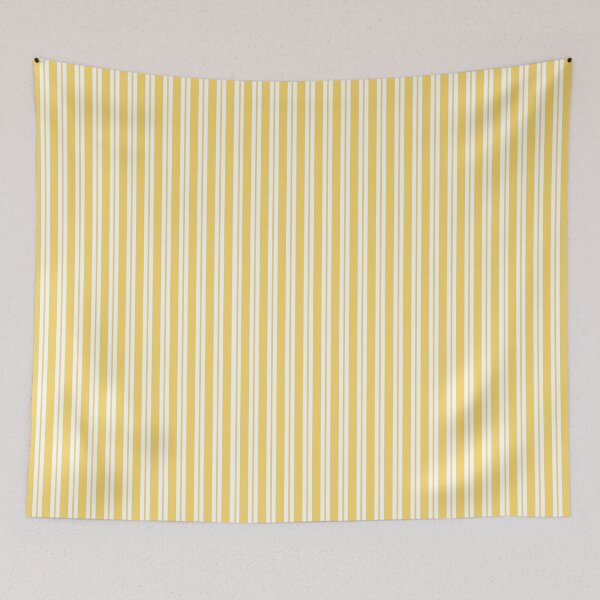 Item preview, Yellow & White Stripes Journal Birthday Gift for Women & Students, Yellow & White Stripes Phone Case Cute Gift for Girls & Teens, Yellow & White Stripes Blanket Cozy Home Décor Gift for Her designed and sold by VivaFy.