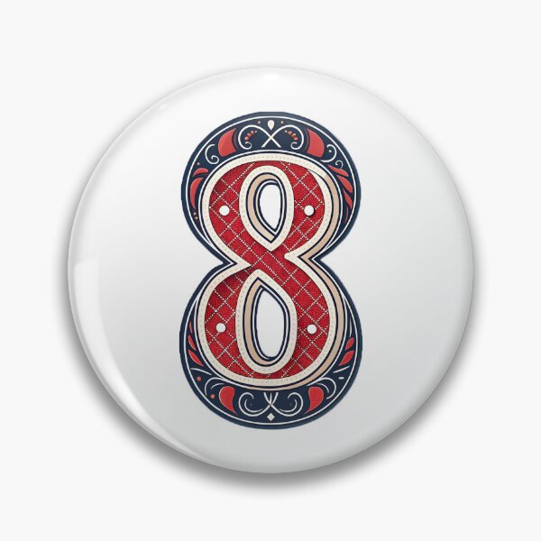 Item preview, Number 08 designed and sold by trendspatterns.