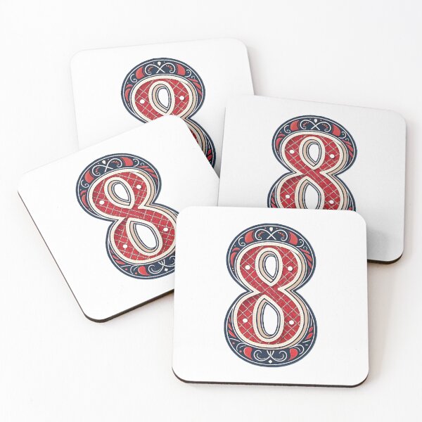 Item preview, Number 08 designed and sold by trendspatterns.