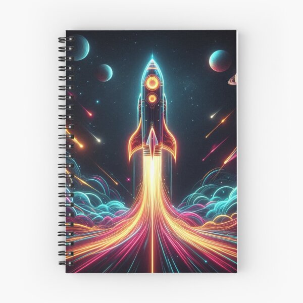 Item preview, neon rocket designed and sold by Dogandesighn.
