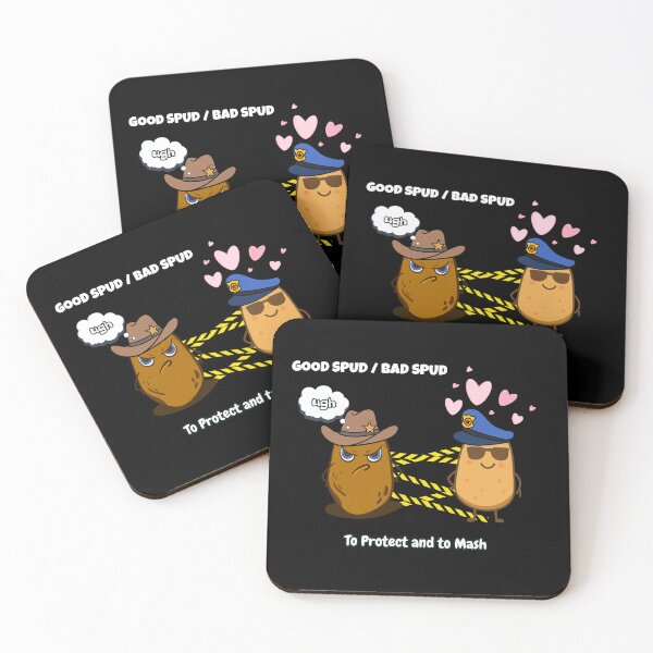 Item preview, Copy of Sweet Potato and Kind of Rude Potato – Cute Duo of Good and Sassy Spuds designed and sold by MyGreenTree.