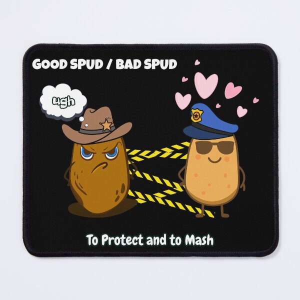 Item preview, Copy of Sweet Potato and Kind of Rude Potato – Cute Duo of Good and Sassy Spuds designed and sold by MyGreenTree.