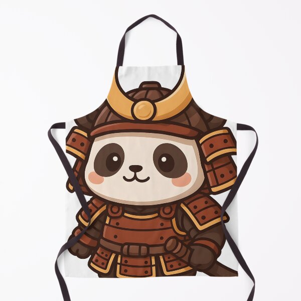 Item preview, Cute Samurai Panda Warrior designed and sold by ArtsyWishesShop.