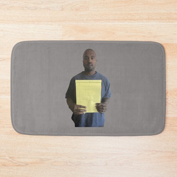 Item preview, KANYE-HOLDING-A-BLANK-PAPER designed and sold by astoneif.