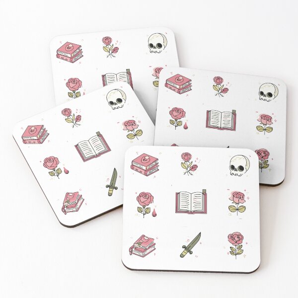 Item preview, Skull ,book, and dagger with flowers pack designed and sold by MendaciousMina.