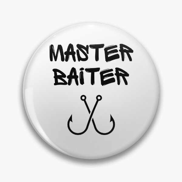 Item preview, Master Baiter Funny Fishing Humor designed and sold by Bawek85Designs.
