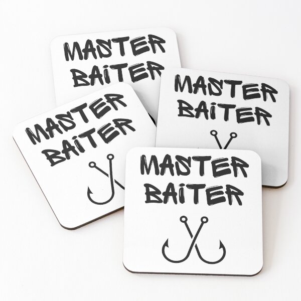 Item preview, Master Baiter Funny Fishing Humor designed and sold by Bawek85Designs.
