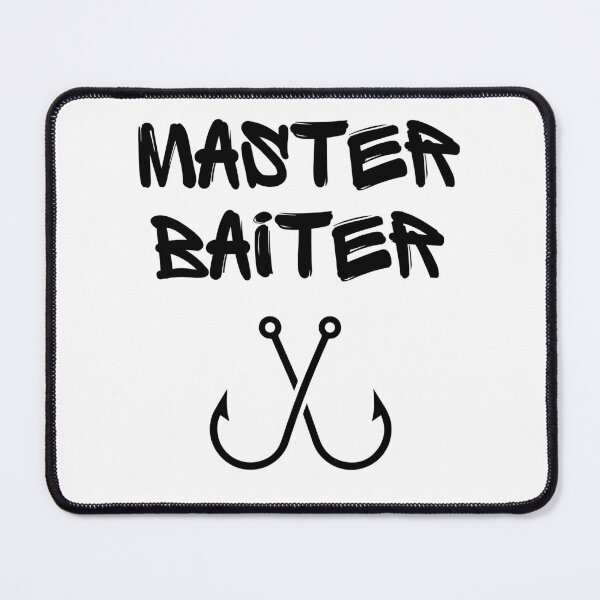 Item preview, Master Baiter Funny Fishing Humor designed and sold by Bawek85Designs.