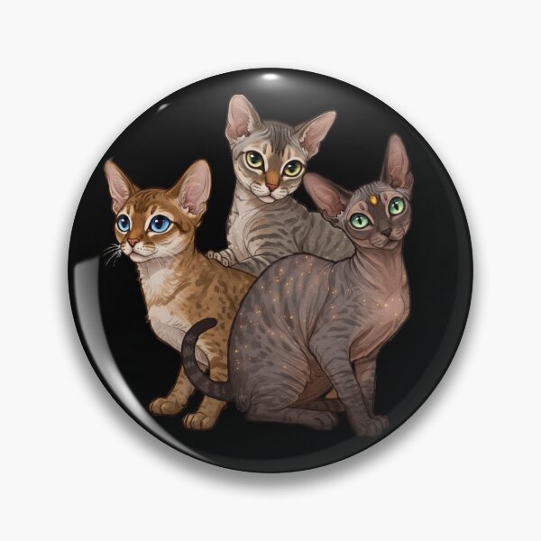 Item preview, My Dear Friends, Merry Christmas, Singapura, Devon Rex, Cornish Rex Cat designed and sold by chipmuckdesignn.