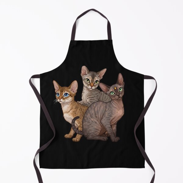 Item preview, My Dear Friends, Merry Christmas, Singapura, Devon Rex, Cornish Rex Cat designed and sold by chipmuckdesignn.