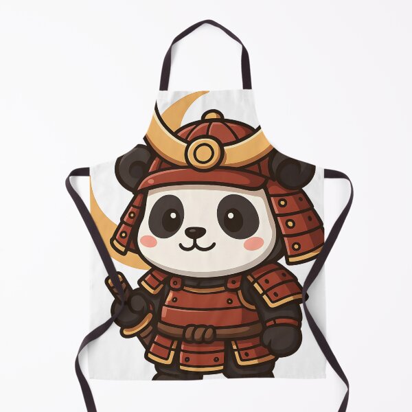 Item preview, Adorable Samurai Panda designed and sold by ArtsyWishesShop.