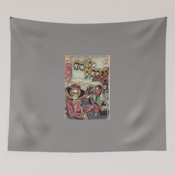 Item preview, KANYE-WEST-GOLD-DIGGER---HIP-HOP-COMICS-PARODY designed and sold by astoneif.