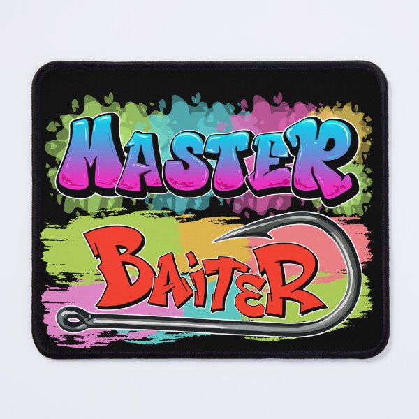 Item preview, Master Baiter Funny Fishing Humor designed and sold by Bawek85Designs.