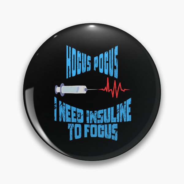Item preview, Hocus Pocus I Need Insuline To Focus Diabetes Humor designed and sold by MENart Design.