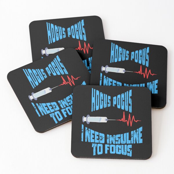 Item preview, Hocus Pocus I Need Insuline To Focus Diabetes Humor designed and sold by MENart Design.