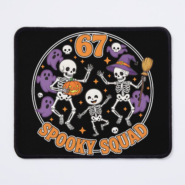 Item preview, 67 Spooky Squad Skeleton Halloween Party Design designed and sold by ArtDesignTp.