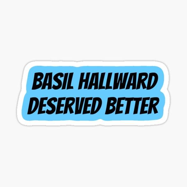 Basil Hallward Deserved Better Sticker