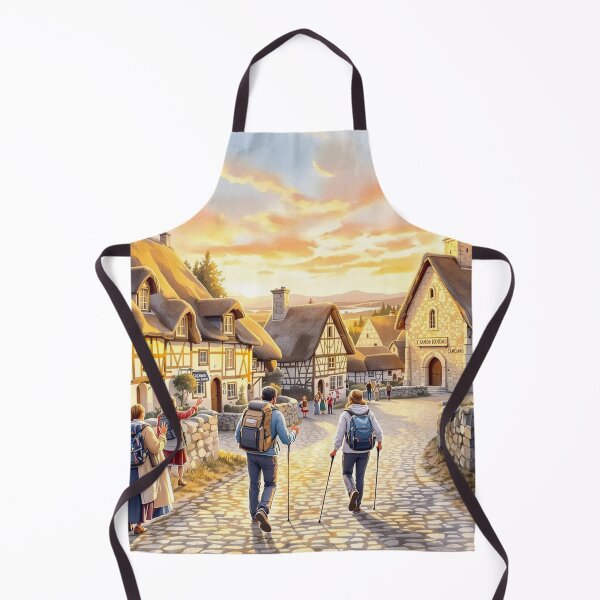 Item preview, Village on the Way of Saint James designed and sold by jefboutique6150.