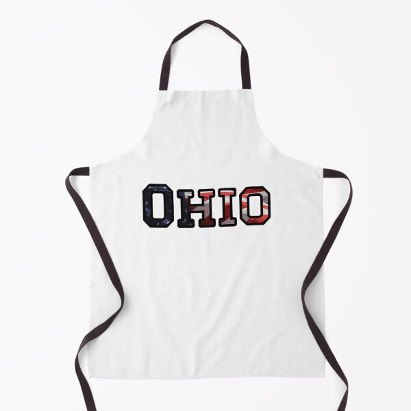Item preview, Ohio USA Flag Typography – Stars and Stripes Lettering designed and sold by Long Family Gifts.