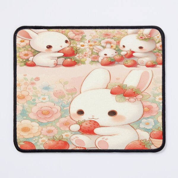 Item preview, Whiskered Daydreams Of strawberries. designed and sold by Mindful56.