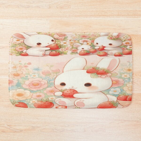 Item preview, Whiskered Daydreams Of strawberries. designed and sold by Mindful56.