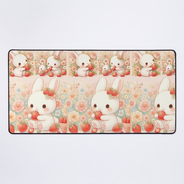 Item preview, Whiskered Daydreams Of strawberries. designed and sold by Mindful56.