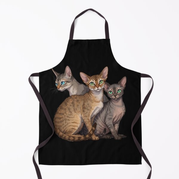Item preview, My Dear Friends, Merry Christmas, Singapura, Devon Rex, Cornish Rex Cat designed and sold by chipmuckdesignn.