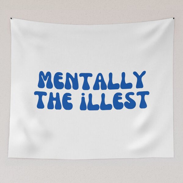 Item preview, mentally the illest designed and sold by SWETA HALDER.
