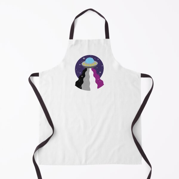 Item preview, Asexual Flag UFO – Subtle LGBTQ+ Pride for Everyday Wear designed and sold by SafeSpace-co.