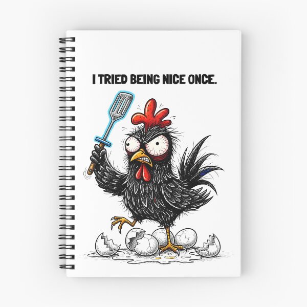 Item preview, Grumpy Chicken – Funny Grumpy Animals designed and sold by GrumpyCrudly.