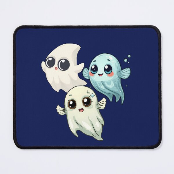 Item preview, Cute Ghost Squad: Spooky Boo Trio for Halloween! designed and sold by DariaCraft.