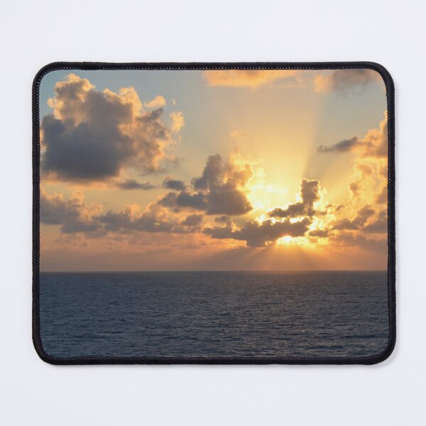 Item preview, Sun through the clouds on the ocean. designed and sold by Moonwater.