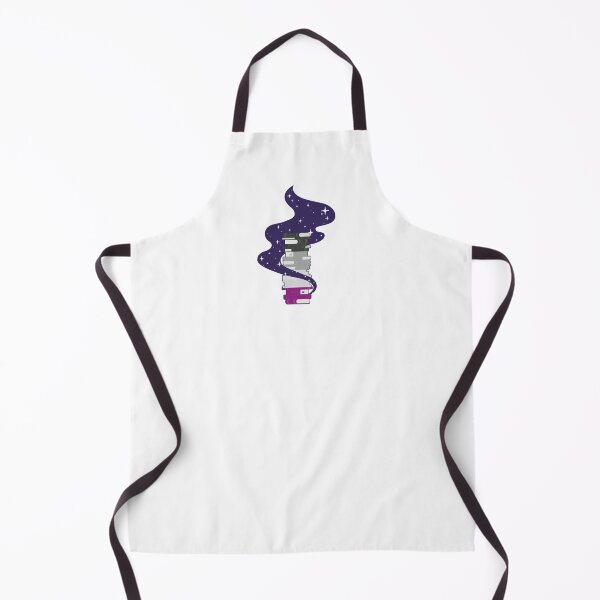 Item preview, Asexual Flag Book Stack – Subtle LGBTQ+ Pride for Everyday Wear designed and sold by SafeSpace-co.