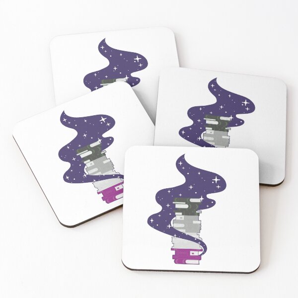 Item preview, Asexual Flag Book Stack – Subtle LGBTQ+ Pride for Everyday Wear designed and sold by SafeSpace-co.