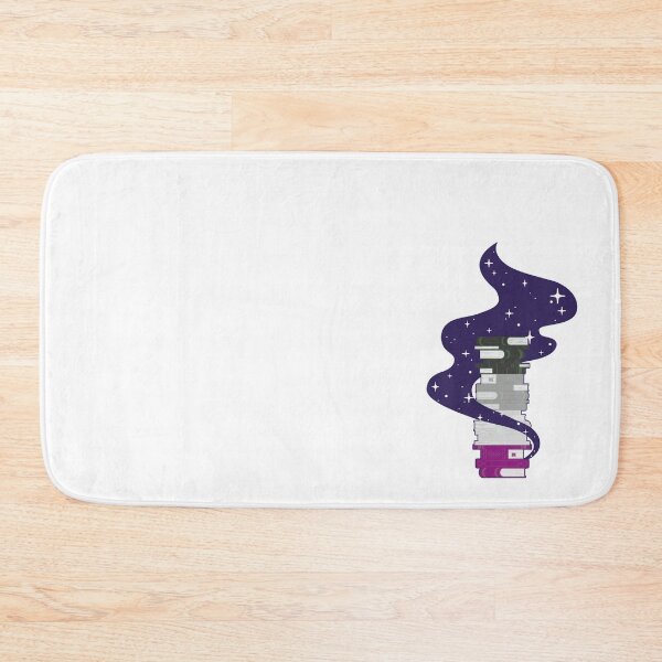 Item preview, Asexual Flag Book Stack – Subtle LGBTQ+ Pride for Everyday Wear designed and sold by SafeSpace-co.