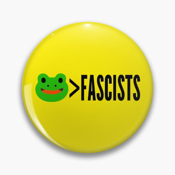 Item preview, Portland FROG greater than FASCISTS (caps) designed and sold by Thelittlelord.