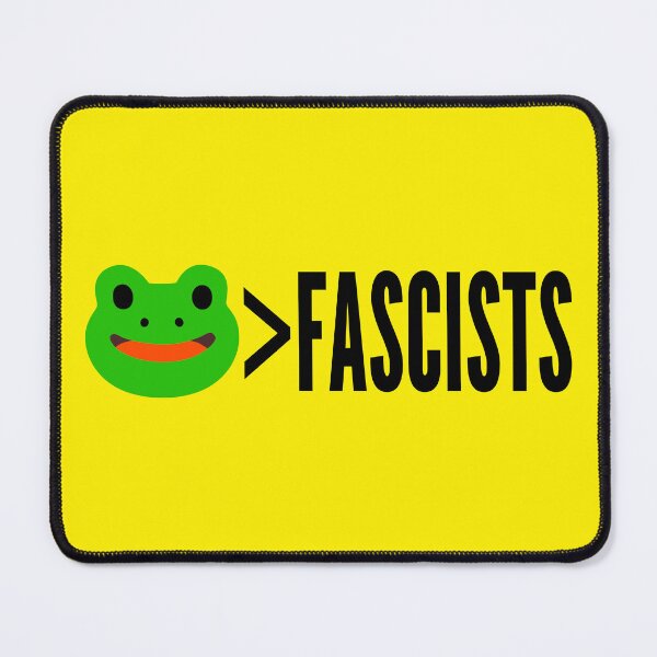 Item preview, Portland FROG greater than FASCISTS (caps) designed and sold by Thelittlelord.