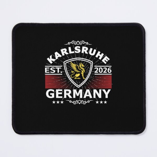 Item preview, Karlsruhe Design – Heart of Baden designed and sold by RetroMaritalArt.