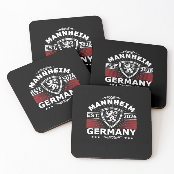 Item preview, Mannheim Design – Square City with Style designed and sold by RetroMaritalArt.